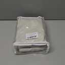 Awellife Shower Curtain Linen Textured Boho Farmhouse Shower Curtains for Bathroom Fabric Cream Cloth Liner 72 x 72 Inch