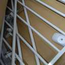 Cumbor 29.7-40.6 in Baby Gate for Stairs and Doorways, Dog Gate Indoor White