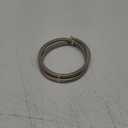 X AUTOHAUX 3ft 4AN Fuel Hose AN4 Universal Car Braided Stainless Steel CPE Oil Fuel Gas Line Hose Silver Tone