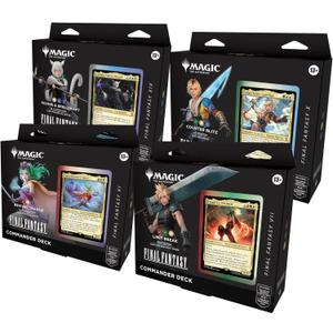 Magic: The Gathering - Final Fantasy Commander Deck Bundle (Includes All 4 Decks)
