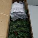 ft Pre-Lit Christmas Tree for Entrances, Artificial Potted Xmas Tree with 100 LED Lights, Timer, 3 Lighting Modes, 160 Branch Tips, Antique Urn Base, Porch Indoor Holiday Christmas Decoration