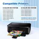 CLI-281 XXL Cyan Ink Tank Replacement for Canon 281 C Cyan Work with Canon PIXMA TS6320 TR7520 TS8120 TS8320 TR8520 TS9120 (2X 281XXL C)