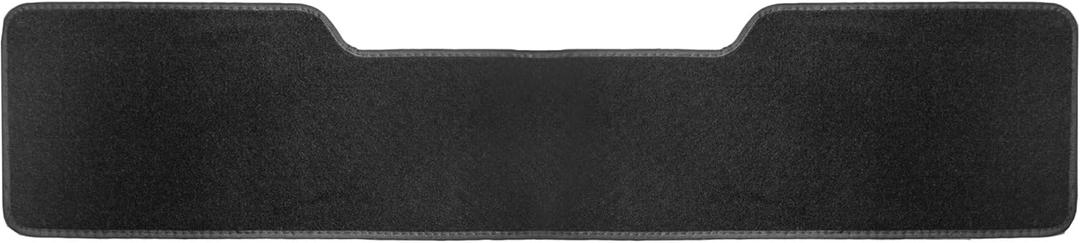 FH Group Automotive Floor Mats Black Carpet Floor Mat for Mini Van and Cars, Universal Fit, All Purpose Car Floor Mats, Carpet Protector Mat for Most Sedan, SUV, Truck Floor Mats, Rear Set