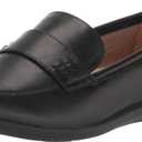 LifeStride Women's, Nico Loafer (8, Black)