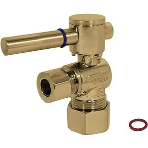 Fauceture CC53307DL Concord Quarter Turn Valves (5/8" X 3/8" OD Compression), Brushed Brass