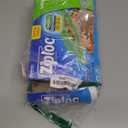 Ziploc Sandwich and Snack Bags with EasyGuide Texture, Plastic Storage Bags with Grip 'n Seal Technology, 280 Bags Total