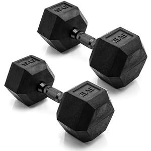 CAP Barbell Coated Dumbbell Weight, Set of 35lb Dumbbells