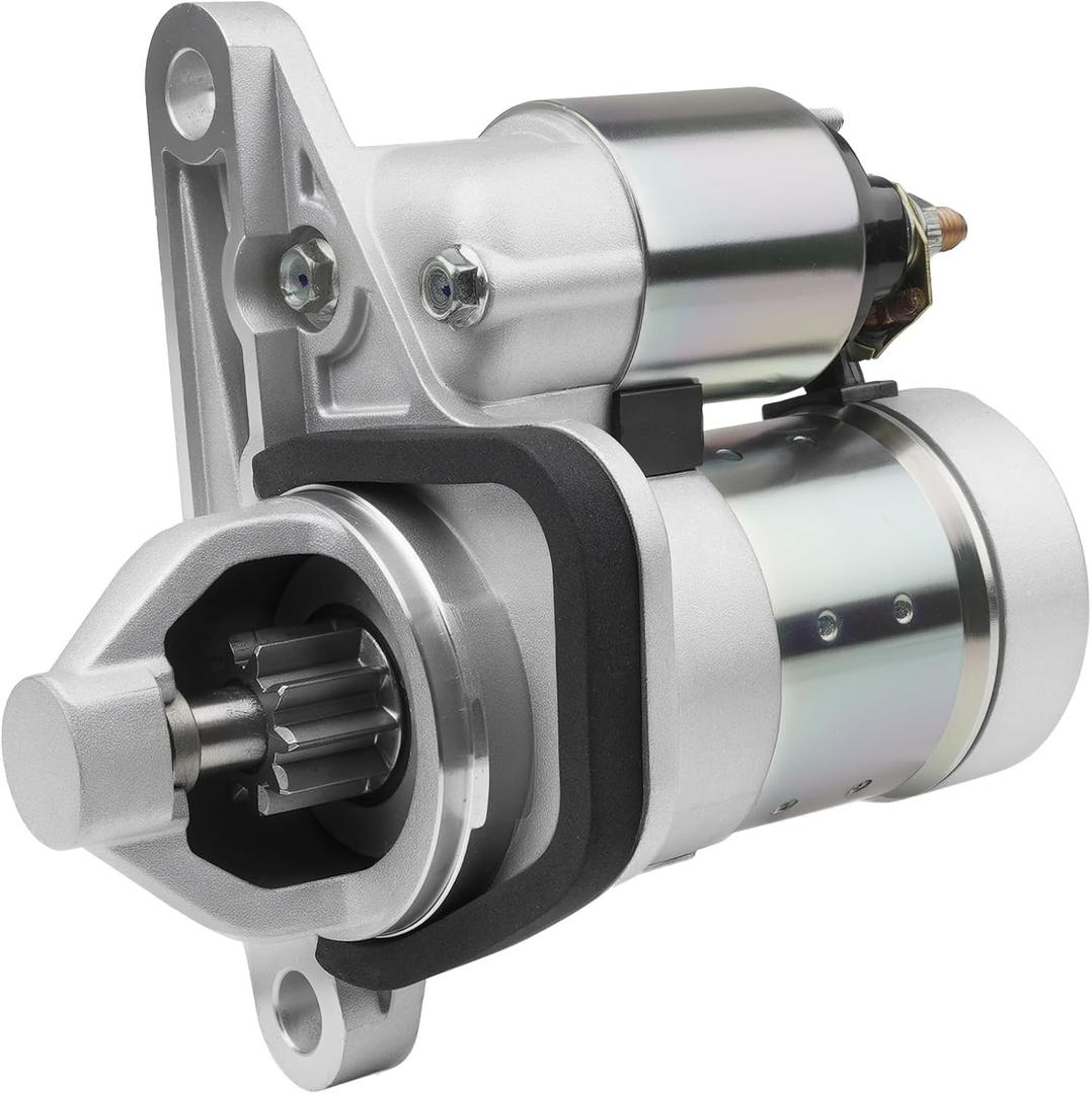 17982 New Starter Motor Compatible with Nissan Sentra 2.0L 1.8L 1.6L 07-19, Versa 1.8 07-12, Juke 11-17, Cube 09-14, NV200 13-21, & Chevrolet City Express 15-18, Replace# S114-902A 19317693