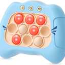 Byserten Handheld Game for Kids 6-12, Sensory Fidget Toys for Kids 8-12, Birthday Gifts for 6 7 8 9 Year Old Boys & Girls & Teens-Blue