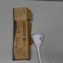 Plug in Motion Sensor Night Light, LED Infrared Sensor Light 6W Light AC 85-265V PIR Infrared Sensor Motion Detector Light Bulb Lamp (White Light, US Plug)