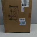 Collapsible Wagon Cart with Wheels & Reflective Stripe 280lbs Heavy Duty