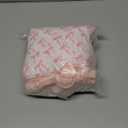 Hahafelt 2 Pcs Pink Bow Baby Hooded Towels for Newborn 100% Muslin Cotton Baby Bath Towel with Hood for Babies Infant Toddler and Kids Large 32x32inch Soft Absorbent Kids Essential Gift