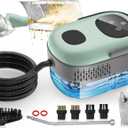Steam Cleaner, 2500W High Pressure Steam Cleaner for Home, 10s Fast Heat-Up, Chemical-Free Steamer for Cleaning with 6 Steam Levels, 37.2oz Tank, Handheld Steam Cleaner for Car, Grease, Grout, Tile