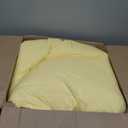 Whale Flotilla Queen Quilt Bedding Set, Soft Yellow Bedspreads Quilts Queen Full Size for All Seasons, 3 Pieces Lightweight Geometric Star Pattern Coverlet