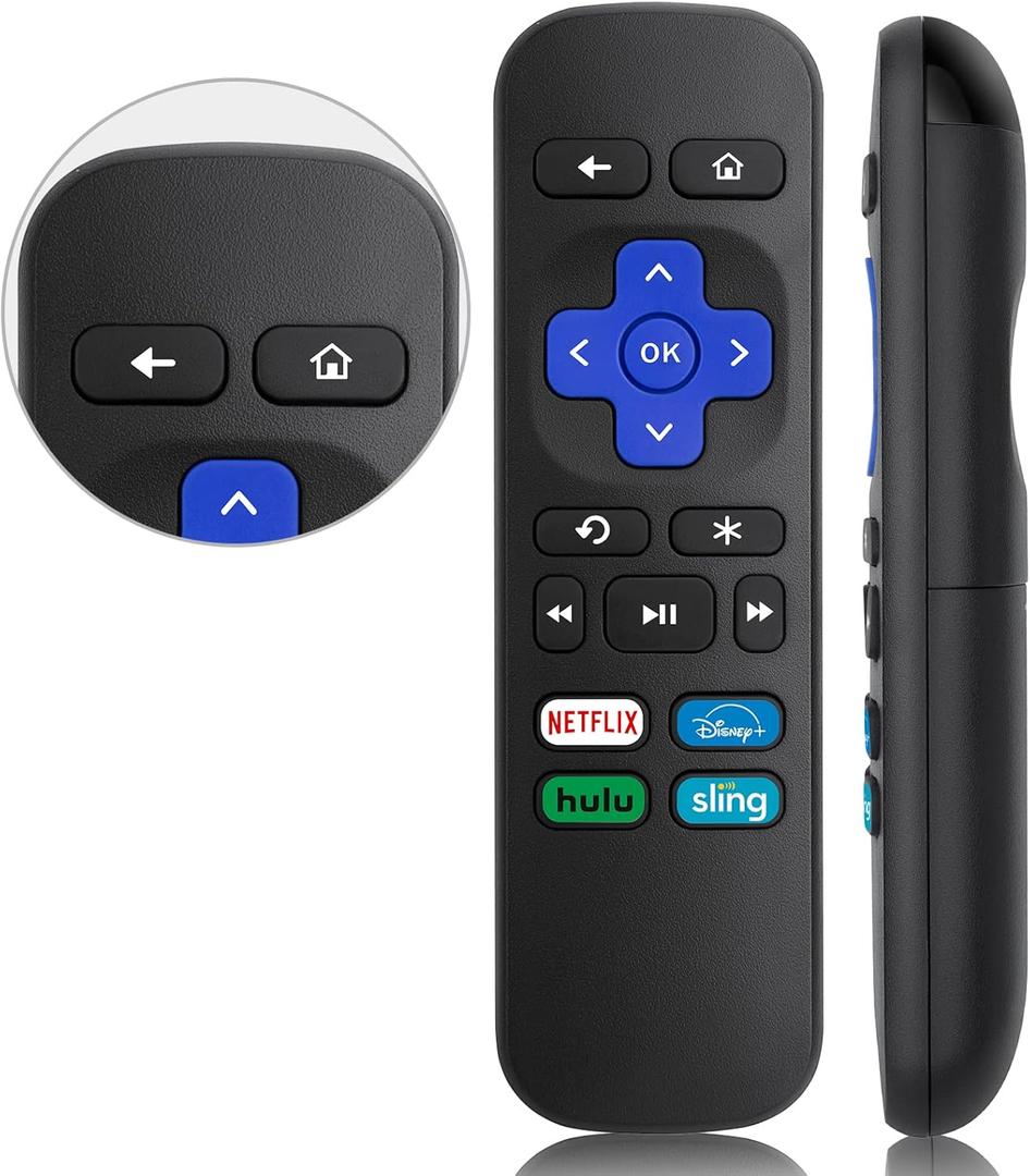 Replacement Remote for Roku Box, for Roku Express, Player, Premiere, 1,2,3,4Not for Stick or TV