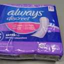 Always Discreet Adult Incontinence Pads for Women, Drier, 5 Drop Regular Length, Heavy Absorbency, Pads for Bladder Control Management, Bladder Leaks, & Postpartum Pads, 144ct