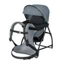 Chicco SmartSupport Aluminum Frame Backpack Carrier, Lightweight Baby Backpack Carrier, Solar/Grey