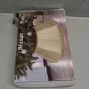 Blissun Fabric Christmas Tree Collar, Shiny Christmas Tree Ring, Willow Christmas Tree Skirt for Christmas Indoor Decorations (Shiny Silver)