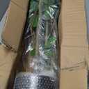 Bellacat Faux Black Olive Tree 7ft, Tall Faux Trees Indoor with Natural Trunk and Realistic Leaves. 7 Feet(84in) Artificial Tree for Home Office Dcor.