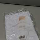 ALLBASE Women's Sleeveless Crew Neck Bodysuit Top Sexy Slim Summer Stretch Tank Top, White, XXL