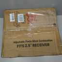Adjustable Pintle Hitch Combination, 2.5" Receiver, 2-5/16" Ball