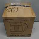 Chefman Electric Kettle with Temperature Control, 5 Presets LED Indicator Lights, Removable Tea Infuser, Glass Tea Kettle & Hot Water Boiler, 360 Swivel Base, BPA Free, Stainless Steel, 1.8 Liters