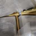KOHLER 23765-BMB Tone Semi Professional Kitchen Faucet, Matte Black Moderne Brass