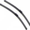 Original Equipment Replacement Windshield Wiper Blades For Mercedes-Benz GLE 2016-2017 ML350 ML63 2012-2015 GL350 GL450 GL550 2013-2016 Front Windscreen Wiper (CJ2623)