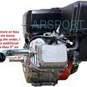 ARSPORT Exhaust Header pipe Compatible with: Predator Max 459, Duroma XP16HPE & XP18HPE 457cc