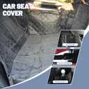 Dog Car Seat Cover for Pets Waterproof Seat Cover Hammock Scratch Proof Nonslip Back Seat Pet Bed Mat for Travel Durable Soft Back Seat Covers for Cars Trucks and SUVs (23.5 x 51 inch)
