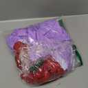 2PCS 18'' Artificial Geraniums Silk Flowers Plants Home Outdoor Decor Garden Ruby Red