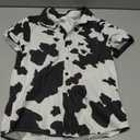 COSLAND Boys and Toddlers' Animal Print Shirt Kids Cotton Button Down Top, 2T-Large (S)