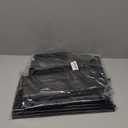 Dimoon 17.7''x118'' Peel and Stick Wallpaper Black Contact Paper for New Environmentally Friendly Materials Thickening Upgrade Embossed Renter Friendly Wall Paper Modern Vinyl Wrap Countertop Bedroom