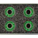 2 x Yellow Jacket Premium Scooter Bearings, Kick Scooter, 608, ABEC 9, Jungle Green (Pack of 4)