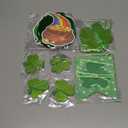 Pre-Assembled St Patricks Day Decorations Shamrock Lucky Banner Garlands Clover Hanging Swirls Irish Decor for Home Saint Patrick Party Supplies