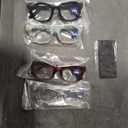 CCVOO Stylish Reading Glasses for Women, Stylish Eyeglasses, Blue Light Readers, Cheaters, +1.5
