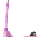 Gotrax K03 Kick Scooter for Kids, 5" LED RGB Lighted Wheels, 4.6 Lbs Lightweight and One-Click Detachable Design, Height Adjustable Handlebars, Anti-Slip Deck and Max Load 110 Lbs for Boy&Girl Age 3+