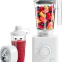 Chefman Obliterator 48 oz Countertop Blender for Smoothies, 1380W Motor to Crush Ice, Nuts, and Frozen Fruit with Stainless Steel Blade, Auto Blend Function, Includes 20 oz Travel Jar