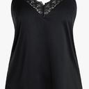 Spaghetti Strap Cami Tank Top Sleeveless Tunic Blouse Size XL