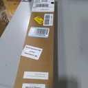 LazBlinds No Drill Bamboo Roman Shades, 26" W x 48" H, Malay Umber