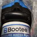 Bootee 12V RV Water Pump, 7.0 GPM 75PSI Automatic Pressure Switch, Self-Priming Fresh Water Pump for RV Marine Camping, 12 Volt DC Water Transfer Pump with Thermal Protection