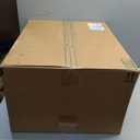 Clear Storage Latch Box 12 Quart, Plastic Organizing Box/Bin with Lid and Black Handles, 6-Pack