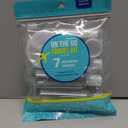 On The Go -Travel- Camping - Gym 7pcs Clear Empty Containers Travel Kit