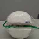 Knee Pillow for Back Sleeping, Memory Foam Bolster Pillow for Legs, Under Knee Pillow for Sleeping, Leg Pillow for Back & Hip Pain Relief, Half Moon Boslter, White