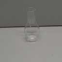 2.13 Inch Base by 6.5 Inch Oil Lamp Chimney Replacement, Tall Kerosene Globe, Clear Oil Lamps Glass Globe, Hurricane Lamp Globes Shade Cover, Glass Chimney for Oil Lamps for Indoor Use