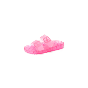 FUNKYMONKEY Women's Comfort Slides Double Buckle Adjustable EVA Flat Sandals
7