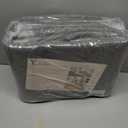 Washable Area Rug 6x9 Large Jute Like Rug for Living Room, Soft Non Slip Rugs Carpet for Dining Room Bedroom Cotton Boho Woven Braided Rugs Home Office Decor, Grey