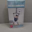 Master Baby Doorway Jumper - Sturdy with Adjustable Strap, Soft Johnny Bouncer Seat, Ideal Gift for Infant, Free Installation, Green
