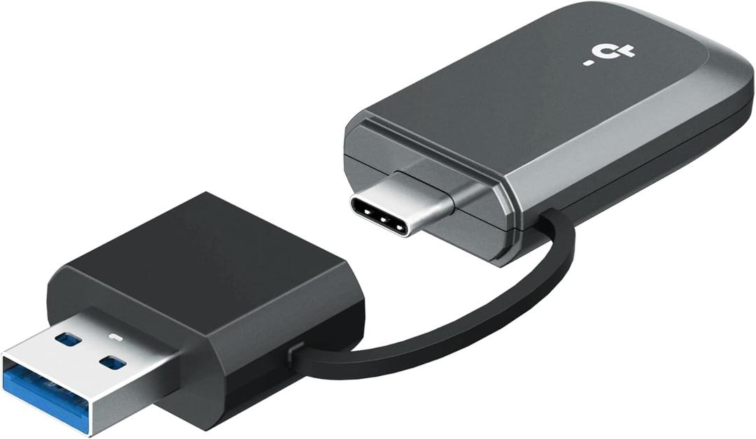 TP-Link Archer TBE230U BE3600 Wi-Fi 7 USB Wi-Fi Adapter for Desktop PC, Ultra-Fast Dual-Band Wireless Network Adapter, USB-C & USB-A 3.0, Plug and Play, WPA3 | MLO, Compatible with Windows 11 & 10