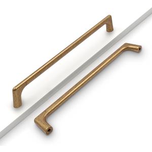 10 Pack 7-1/2"(192mm) Vintage Antique Brass Cabinet Pulls Kitchen Cabinet Handles Bronze Drawer Dresser Handle Cupboard Hardware for Cabinets (7-1/2"/192MM Hole Center)
